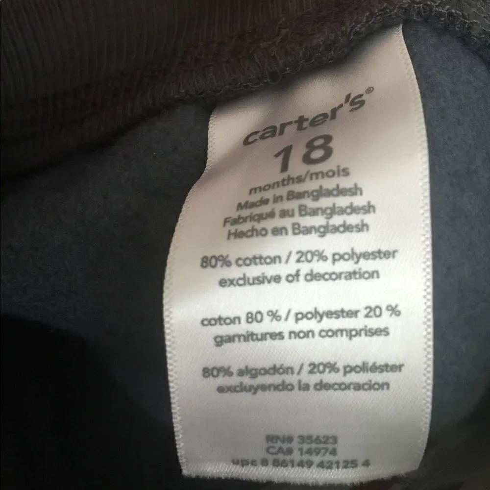 Carters boy pants